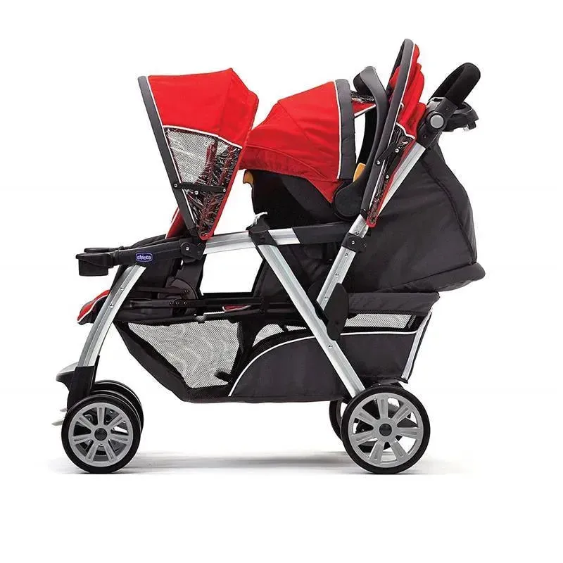 Chicco Cortina Together Double Stroller, Minerale - Image 3
