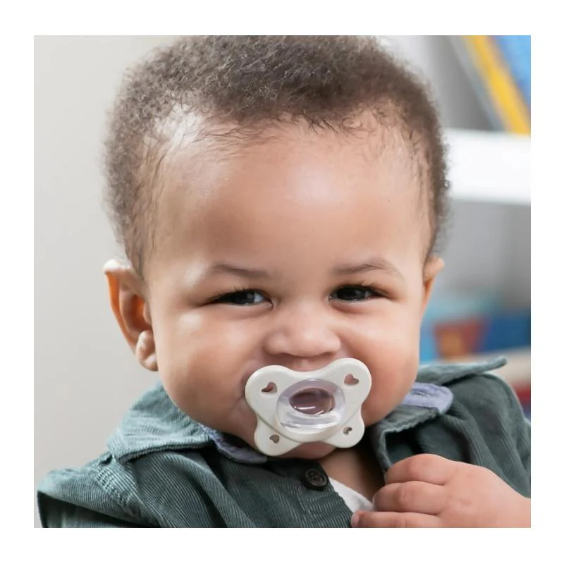 Chicco Feeding - Physioforma Dual Soft Pacifier Pearl/Sky 2-6M, 2Pk - Image 3