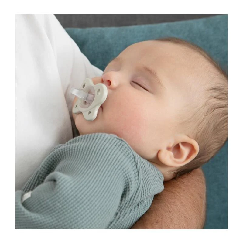 Chicco Feeding - Physioforma Dual Soft Pacifier Pearl/Sky 2-6M, 2Pk - Image 9