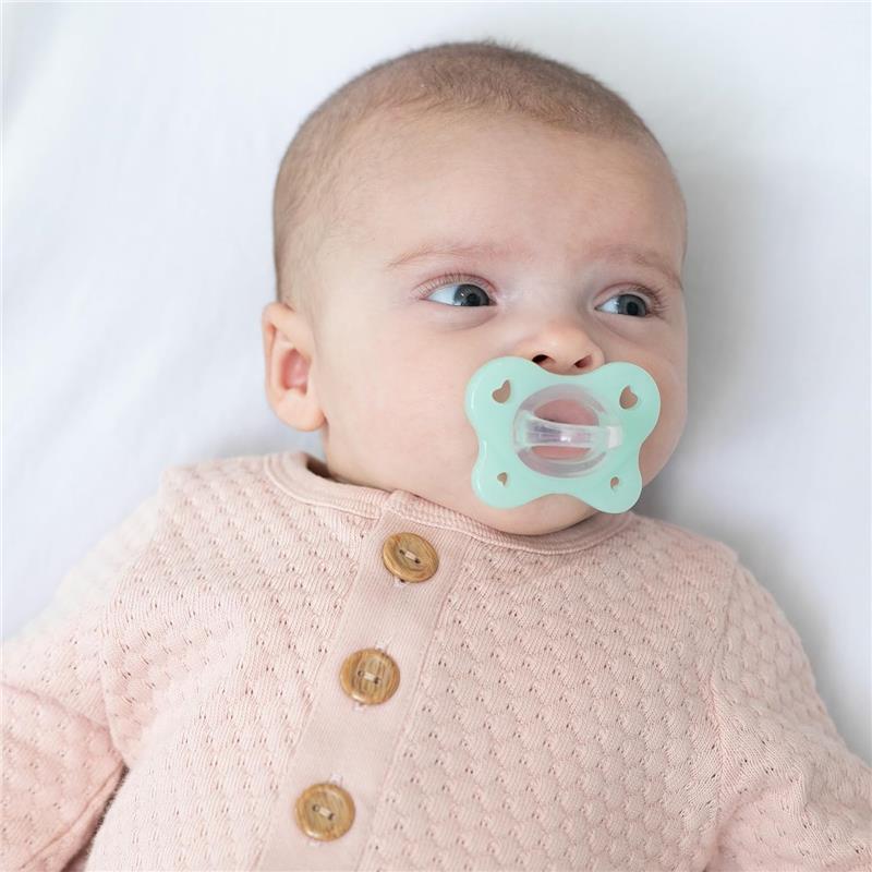 Chicco Feeding - Physioforma Dual Soft Pacifier Seafoam 0-2M, 2Pk - Image 3
