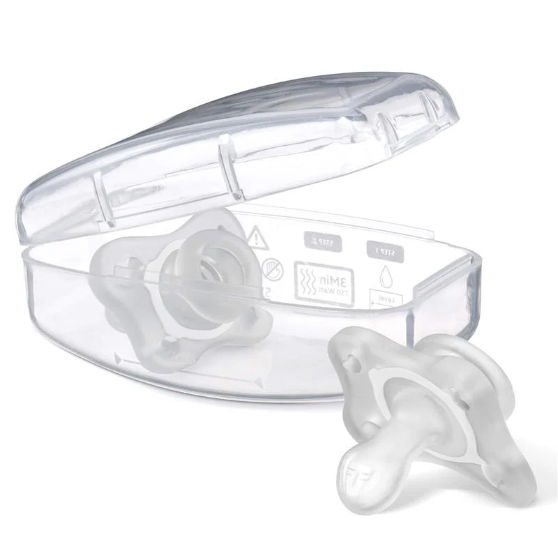 Chicco Feeding - Physioforma Mini Orthodontic Pacifier 2Pk, Clear - Image 8