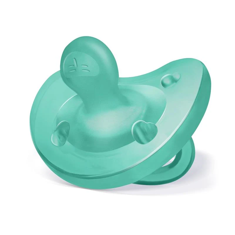 Chicco Feeding - Physioforma Orthodontic Silicone Pacifier Blue/Green 6-16M, 2Pk - Image 2