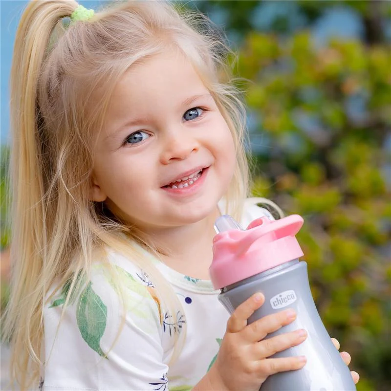 Chicco Feeding - Soft Spout Tumbler 12Oz. 18M+, Pink - Image 10