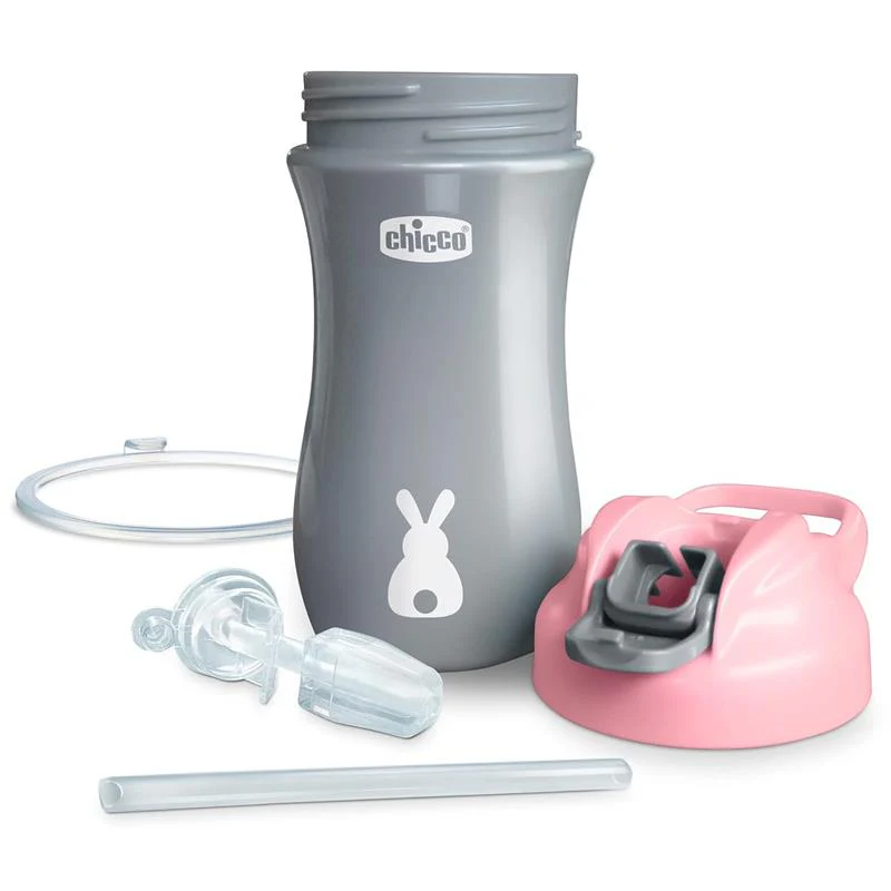 Chicco Feeding - Soft Spout Tumbler 12Oz. 18M+, Pink - Image 2