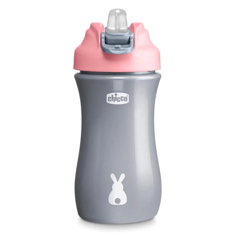 Chicco Feeding - Soft Spout Tumbler 12Oz. 18M+, Pink - Image 6