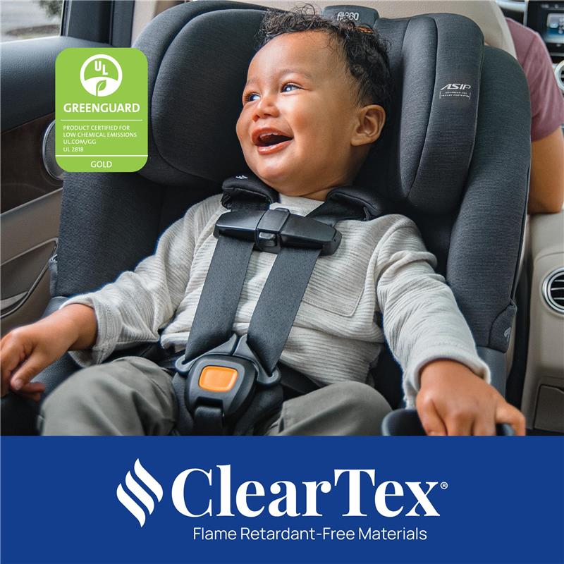 Chicco - Fit360 ClearTex Rotating Convertible Car Seat, Carbon/Grey - Image 7