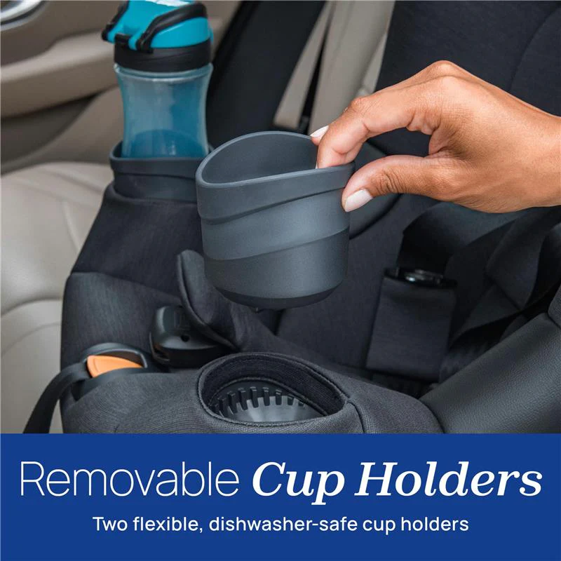 Chicco Fit360 Cleartex Rotating Convertible Car Seat, Obsidian - Image 8