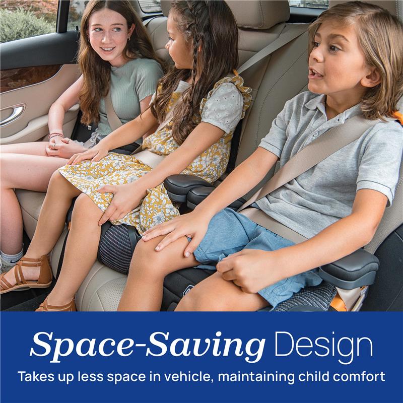 Chicco - GoFit ClearTex Plus Backless Booster Car Seat, Obsidian/Black - Image 4