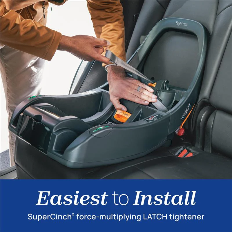Chicco KeyFit Max Infant Car Seat Base, Stay-in-Car Base for Second Vehicle, Compatible with Chicco KeyFit, KeyFit 30, KeyFit 35 and KeyFit Max Inf - Image 4