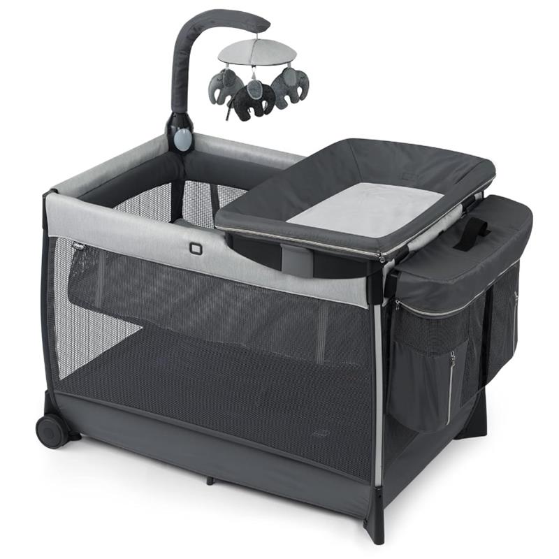 Chicco - Lullaby Zip All-in-One Portable Playard, Driftwood/Grey