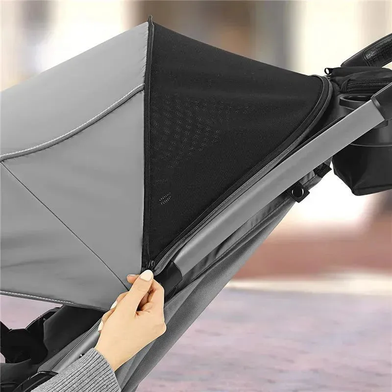 Chicco Mini Bravo Plus Travel System, Slate - Image 2