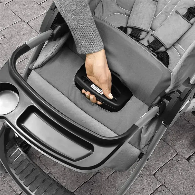 Chicco Mini Bravo Plus Travel System, Slate - Image 7
