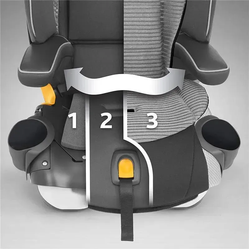 Chicco - MyFit Zip Air 2-in-1 Harness + Booster Car Seat, Q Collection - Image 9
