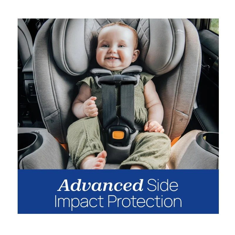 Chicco Onefit Max Cleartex All-In-One Car Seat, Ash - Image 3