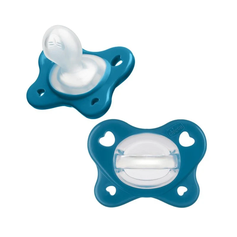 Chicco Physioforma Dual Soft Pacifier, Sapphire 16-24M 2Pk