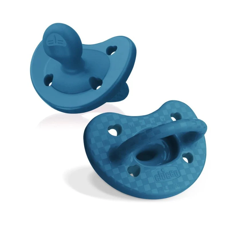 Chicco Physioforma Luxe Pacifier 16-24M, Ocean Blue 2Pk - Image 4