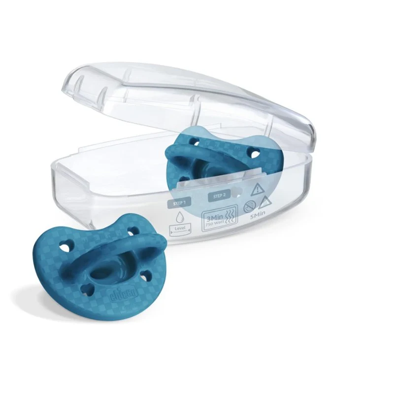 Chicco Physioforma Luxe Pacifier 16-24M, Ocean Blue 2Pk - Image 5