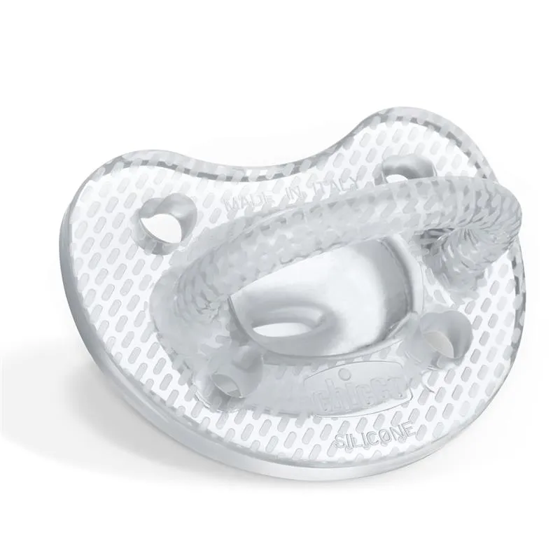 Chicco - Physioforma Luxe Pacifier 6-16M, Crystal Clear - Image 7