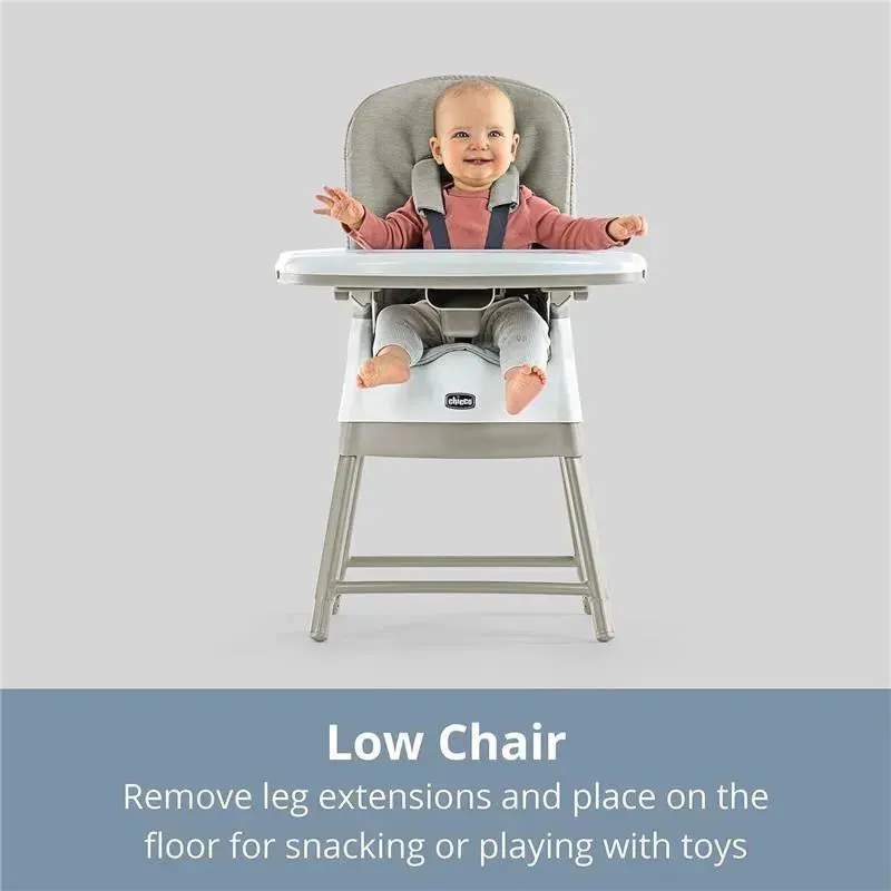 Chicco - Stack Hi-Lo 6-in-1 Multi-Use High Chair Sand - Image 5