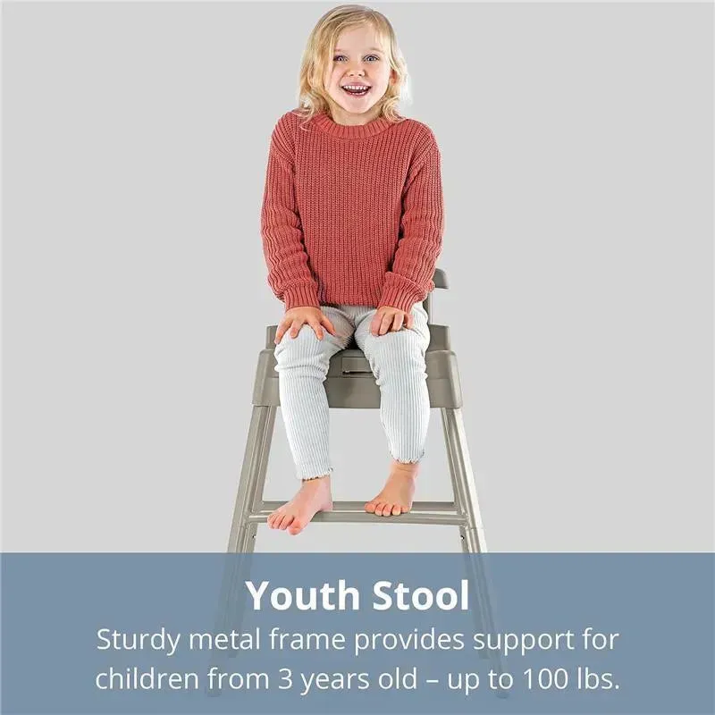 Chicco - Stack Hi-Lo 6-in-1 Multi-Use High Chair Sand - Image 6