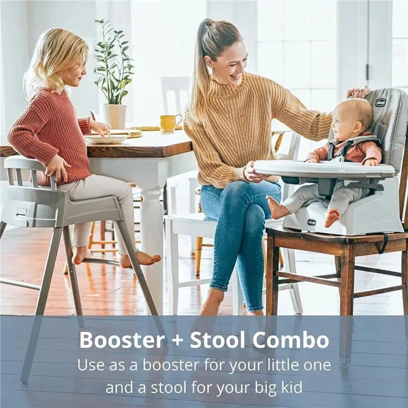Chicco - Stack Hi-Lo 6-in-1 Multi-Use High Chair Sand - Image 8