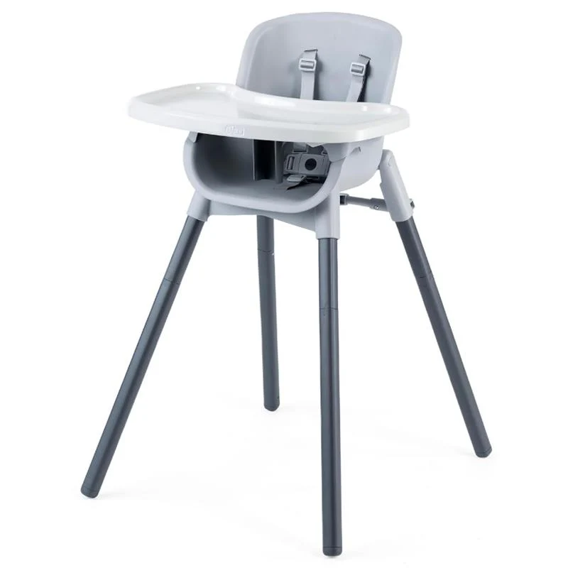 Chicco - Zest 4-in-1 Folding High Chair, Feeding Chair, Seasalt/Grey