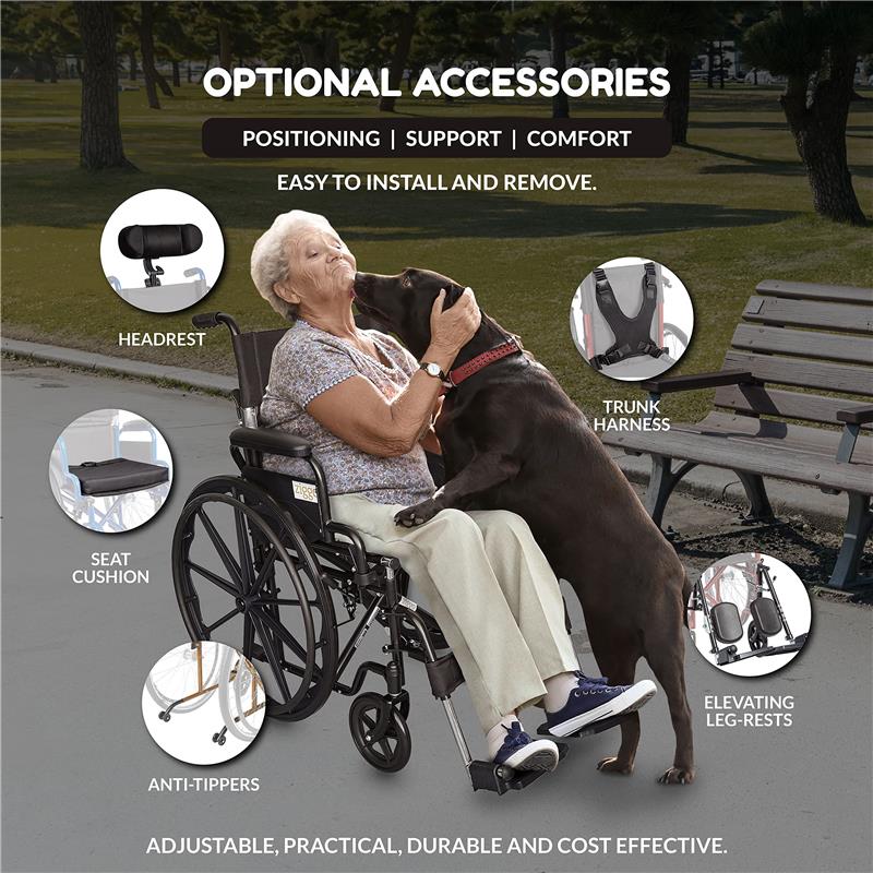 Circle Specialty - Ziggo 18” Seat Width Pediatric Wheelchair for Kids & Children - Image 5