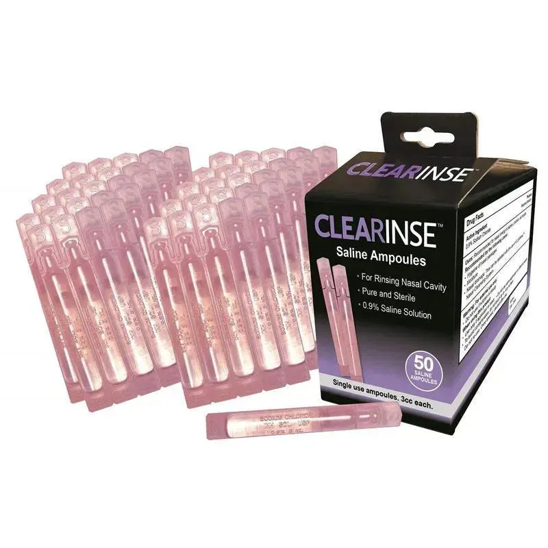 Clearinse - Saline Ampoules, 50 Count - Image 2