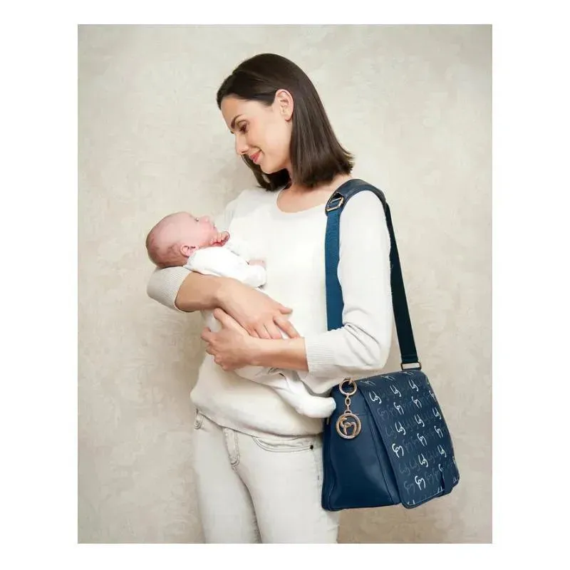 Clevamama - Ellie Baby Diaper Bag, Navy - Image 3