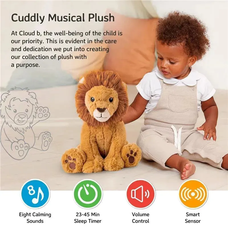 Cloud B - Soothing Sound Machine, Cuddly Stuffed Animal, 4 Soothing Sounds, Louis The Lion - Image 3