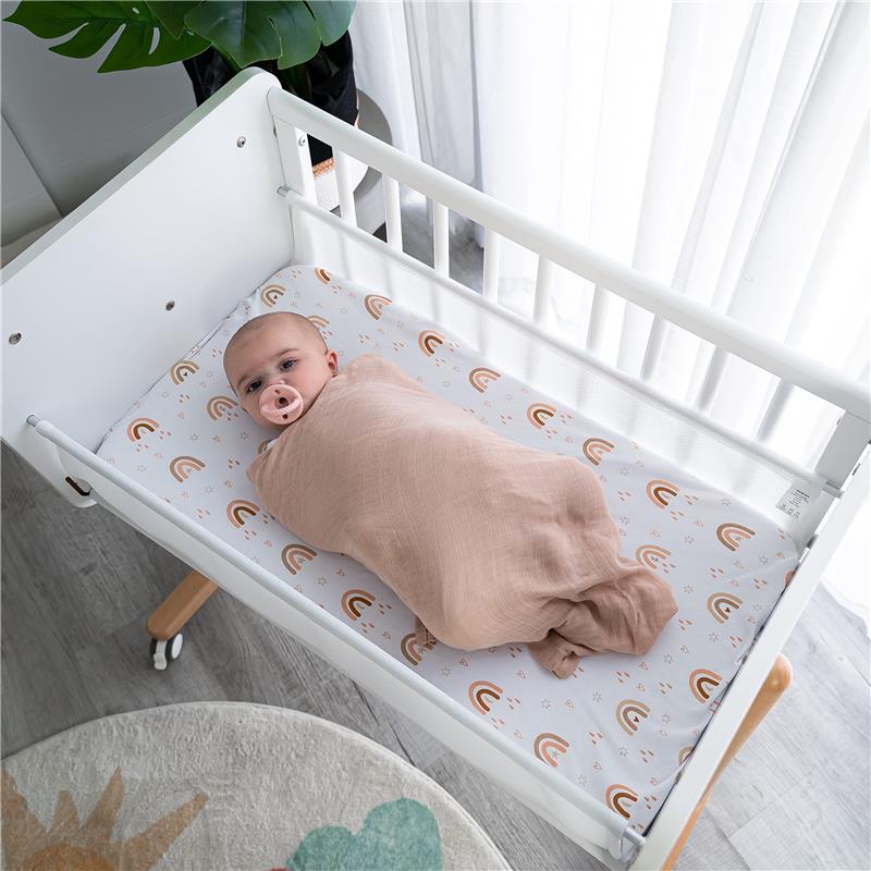 Comfy Cubs 4Pk Muslin Swaddle Blankets, Pacific, Cedar, Sage, Blush - Image 2