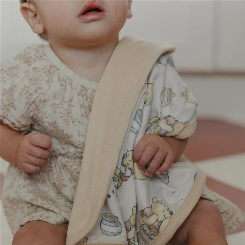 Copper Pearl - 2Pk 3-Layer Knit Security Blanket Set Hunny - Image 6