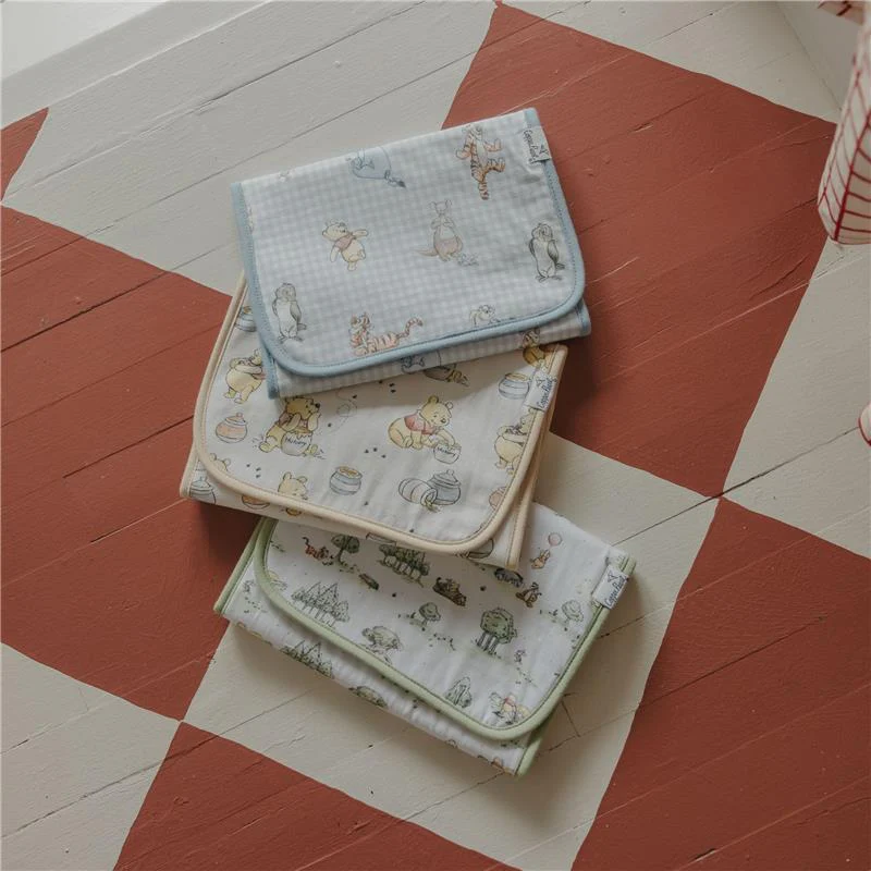 Copper Pearl - 3Pk Baby Burp Cloth Large Absorbent Triple Layer Gift Set Hundred Acre Wood - Image 8