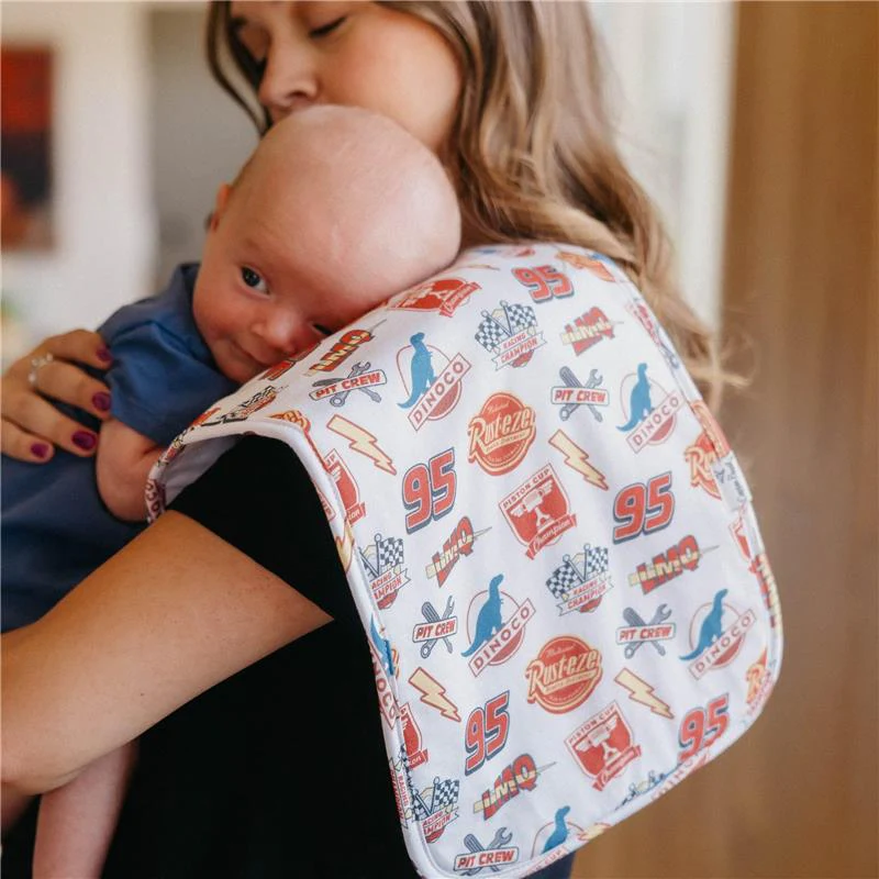 Copper Pearl 3Pk Disney Pixar Cars Burp Cloth Set - Image 4
