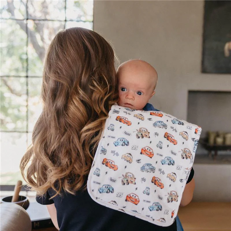Copper Pearl 3Pk Disney Pixar Cars Burp Cloth Set - Image 5