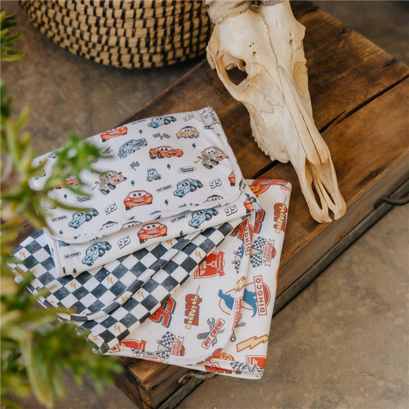 Copper Pearl 3Pk Disney Pixar Cars Burp Cloth Set - Image 7