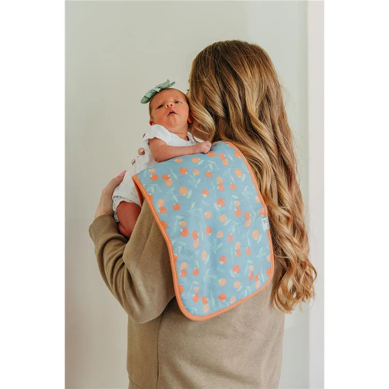 Copper Pearl - 3Pk Premium Baby Burp Cloths Clementine Set - Image 9