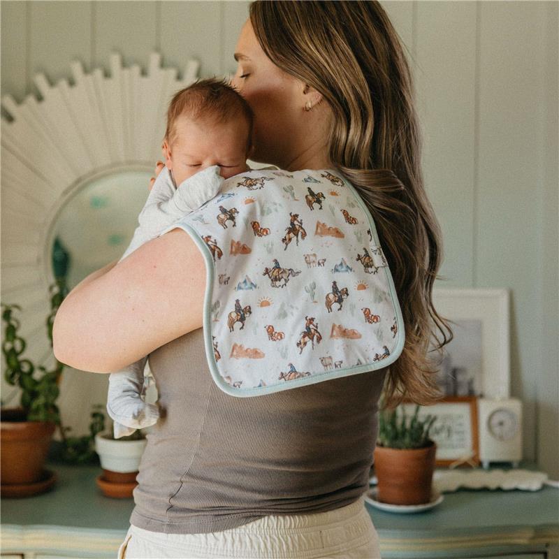 Copper Pearl - 3Pk Premium Baby Burp Cloths Goosie Set - Image 2