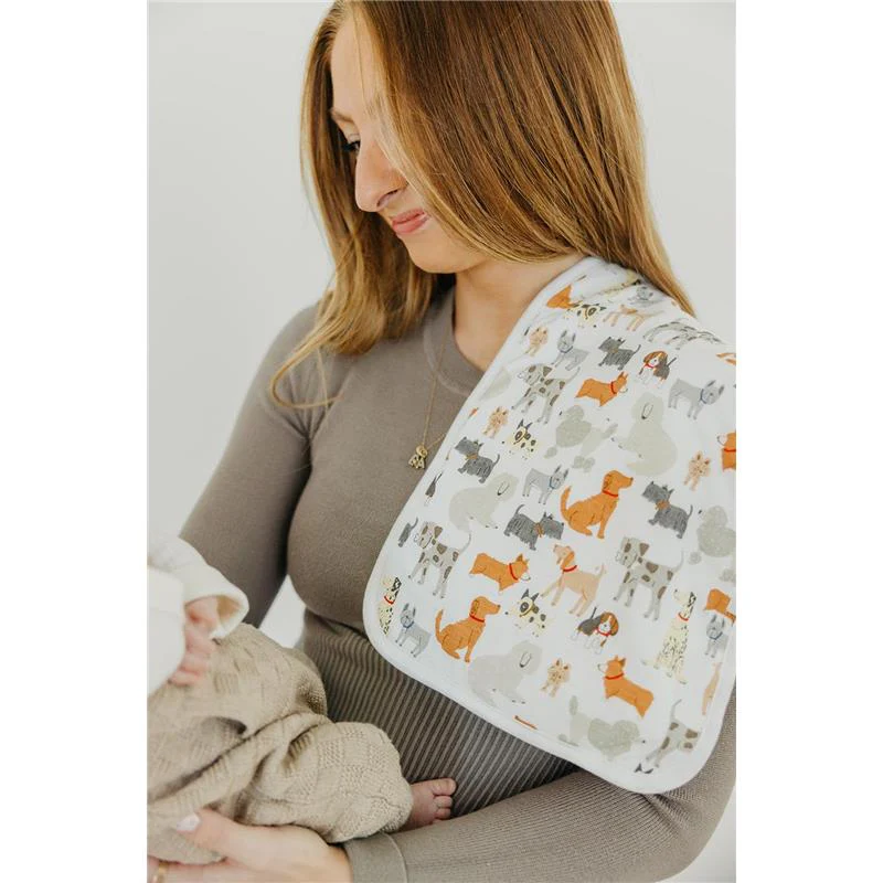 Copper Pearl - 3Pk Premium Baby Burp Cloths Rufus Set - Image 6