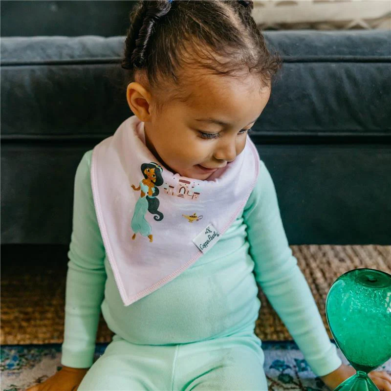 Copper Pearl - 6Pk Disney Princess Bandana Bib Set - Image 4