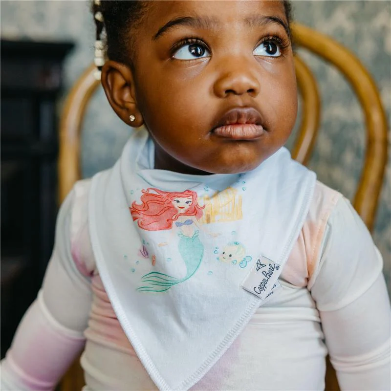 Copper Pearl - 6Pk Disney Princess Bandana Bib Set - Image 7