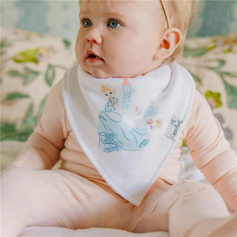 Copper Pearl - 6Pk Disney Princess Bandana Bib Set - Image 8