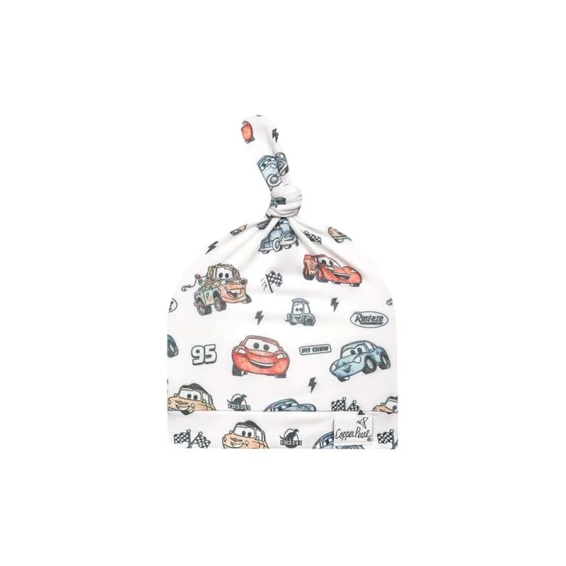 Copper Pearl Disney Pixar Cars Top Knot Hat 0/4M - Image 2