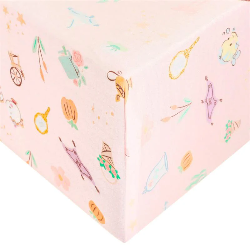 Copper Pearl - Enchanted Friends Premium Crib Sheet