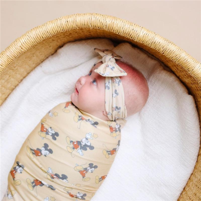 Copper Pearl - Large Premium Knit Baby Swaddle Receiving Blanket Enchanted Friends - Image 3