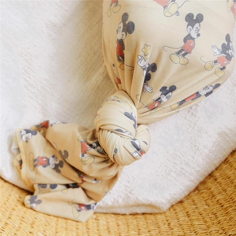 Copper Pearl - Large Premium Knit Baby Swaddle Receiving Blanket Enchanted Friends - Image 4