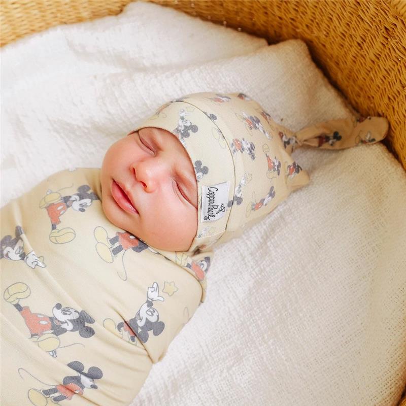 Copper Pearl - Large Premium Knit Baby Swaddle Receiving Blanket Enchanted Friends - Image 6