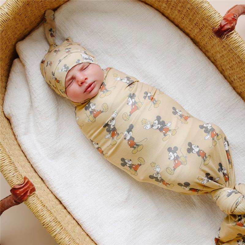 Copper Pearl - Large Premium Knit Baby Swaddle Receiving Blanket Enchanted Friends - Image 7