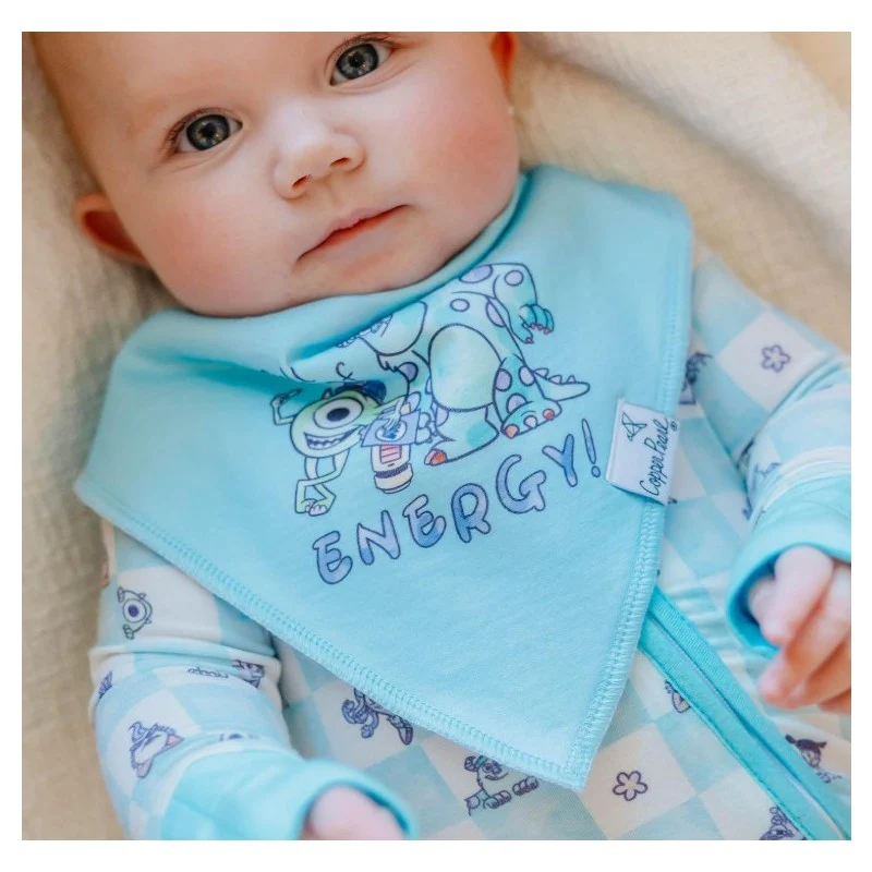 Copper Pearl - Monsters Inc Medley Bandana Bib Set - Image 3