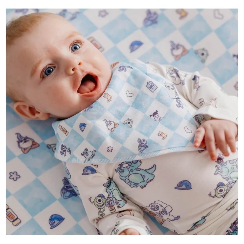 Copper Pearl - Monsters Inc Medley Bandana Bib Set - Image 4